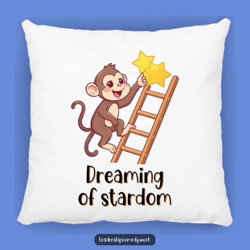 Funny Monkey Star Pillow: A Comfy and Hilarious Accent for Your Sofa