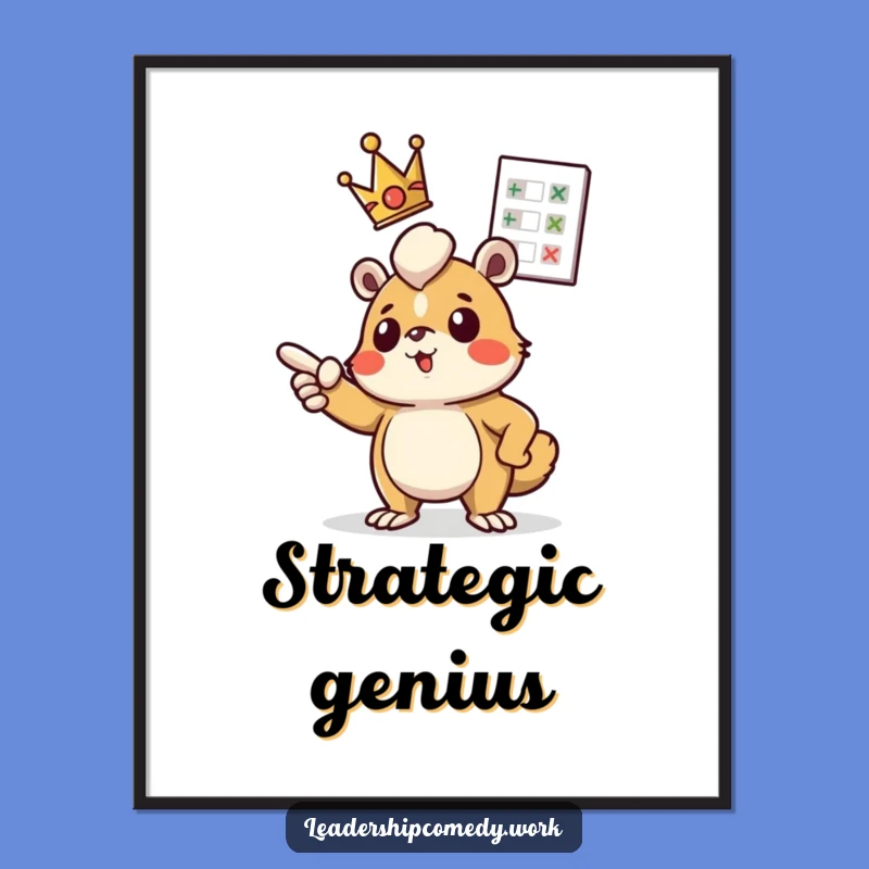 Funny Determined Chart Digital Art: Instant Motivational Cheer!