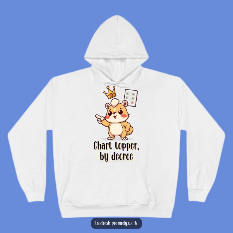 Funny Determined Chart Hoodie: Stay Cozy While You Conquer!