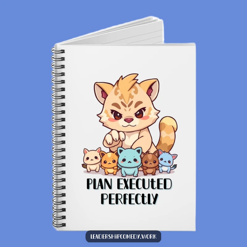 Funny Determined Leader Notebook: Plan Your Success with Humor