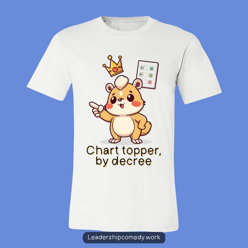 Funny Crowned Creature T-Shirt: Chart Your Course to Laughter!