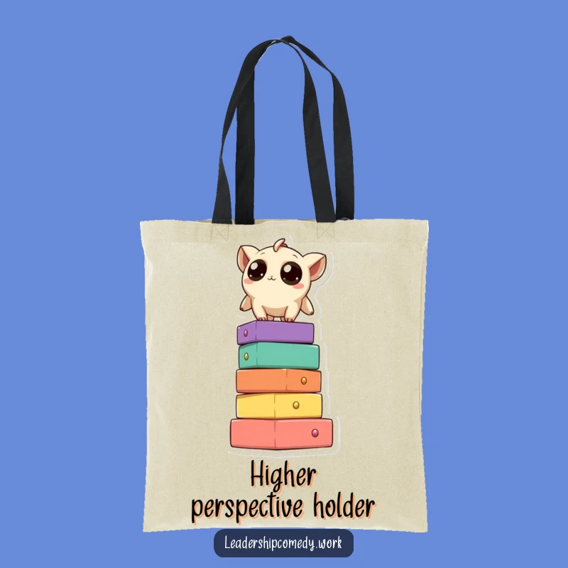 Funny Creature Block Tower Tote: Carry Your Essentials with Comical Style